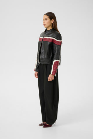  Gestuz Gzyvette Black Leather Jacket