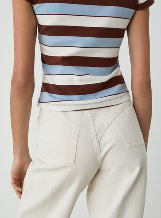  Laagam Dallas Ecru Denim Pants