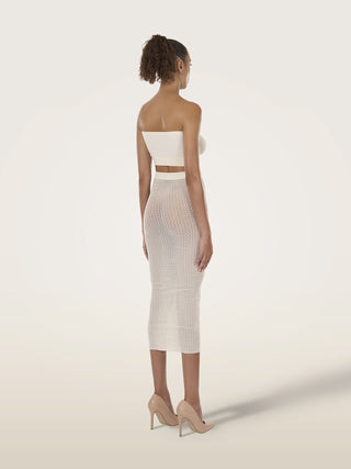  Wolford Daisy Net Skirt