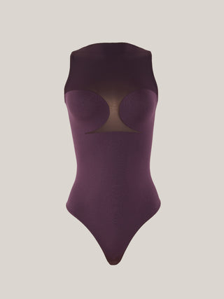  Wolford Bustier String Body Aubergine (Copia)