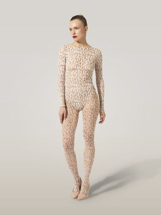  Wolford Leo String Body Fairly Light/White