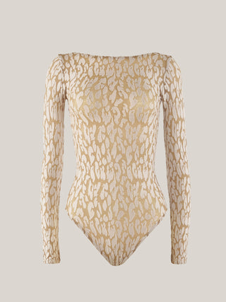  Wolford Leo String Body Fairly Light/White