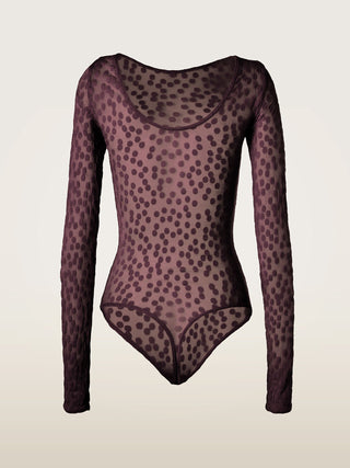  Wolford Sweet Dots String Body Long Sleeve