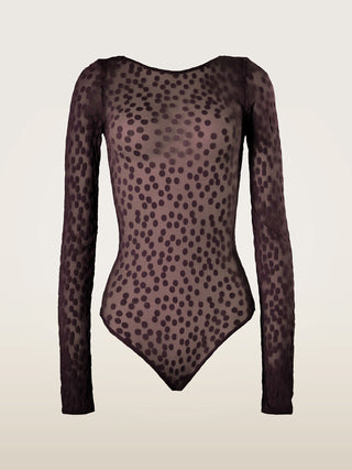  Wolford Sweet Dots String Body Long Sleeve