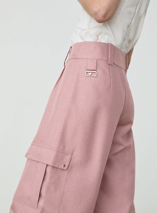  Laagam Tirsa Pink Cargo Pants