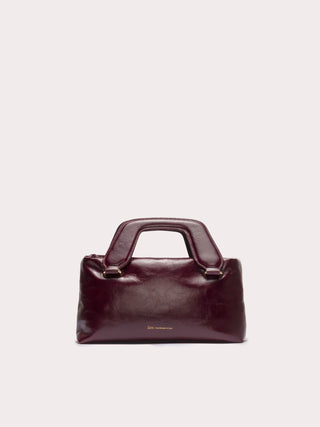  Aim Handmade in Italy Alice Crinkled Merlot Bag