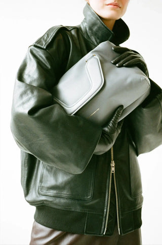  Aim Handmade in Italy Large Alice Stone Bag