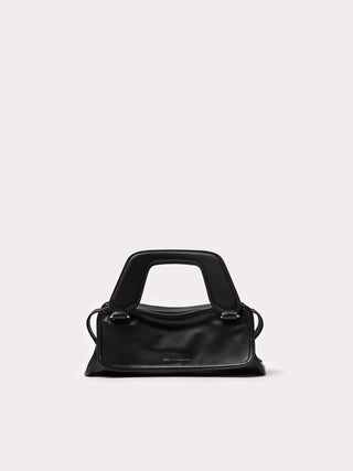  Aim Handmade in Italy Mini Olivia Soft Black Bag