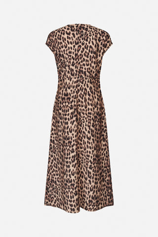  Baum und Pferdgarten Akeyla Brown Baum Leopard Dress