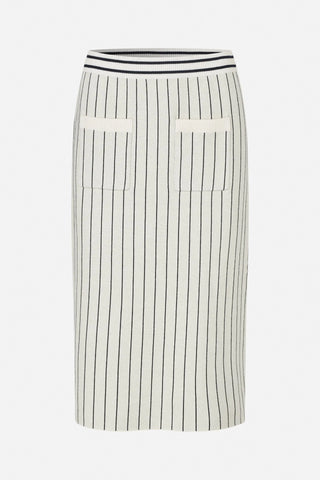  Baum und Pferdgarten Celie Creme Navy Stripe Skirt