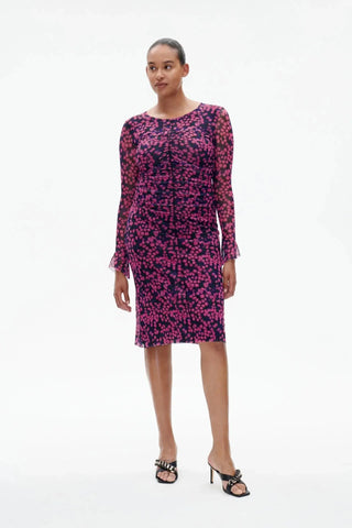  Baum und Pferdgarten Janis Pink Flower Splash Dress