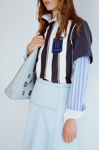  Baum und Pferdgarten Juul Baritone Blue Football T-shirt