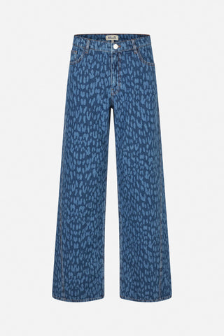  Baum und Pferdgarten Nicocette Leopard Vintage Blue Jeans