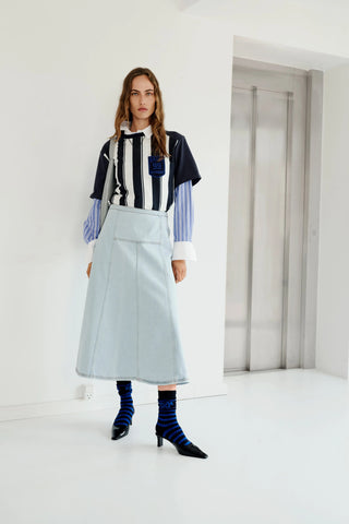  Baum und Pferdgarten Saar Celestial Vintage Blue Skirt