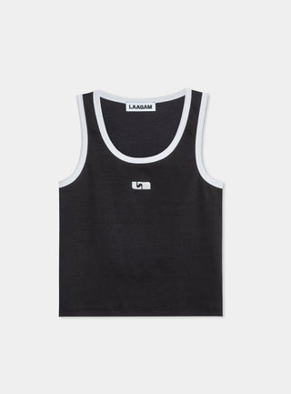  Laagam Kelsi Black Tank Top
