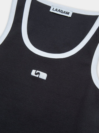 Laagam Kelsi Black Tank Top
