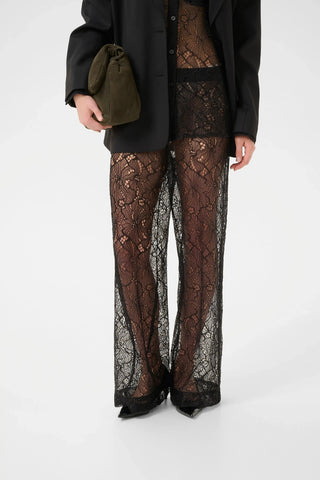  Gestuz Gzedea Black Lace Pants