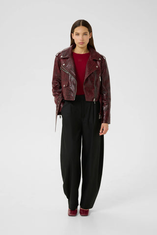  Gestuz Gzbasilia Aronia Leather Jacket