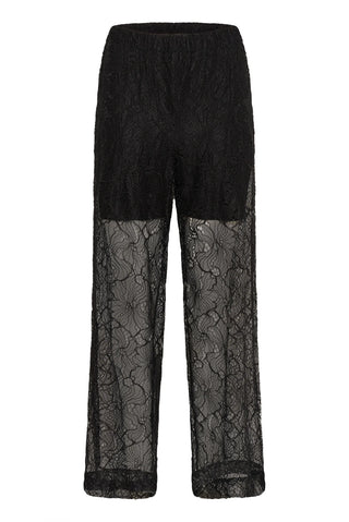  Gestuz Gzedea Black Lace Pants