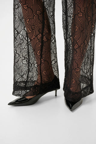  Gestuz Gzedea Black Lace Pants