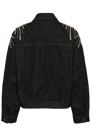  Gestuz Gzlee Black Denim Jacket