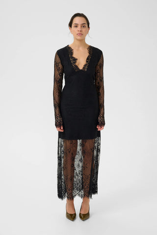  Gestuz Gzliani Black Lace Dress