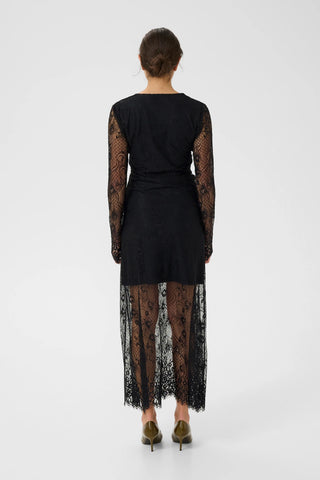  Gestuz Gzliani Black Lace Dress