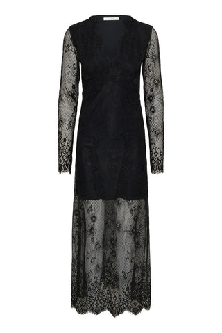  Gestuz Gzliani Black Lace Dress
