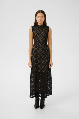 Gestuz Gztania Black Lace Dress