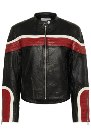  Gestuz Gzyvette Black Leather Jacket