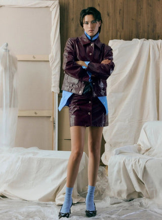  Laagam Bruna Plum Jacket