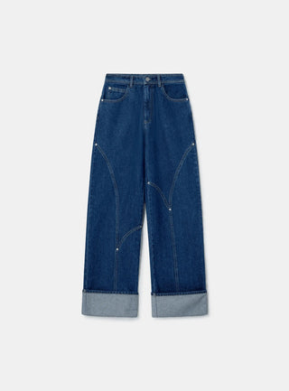  Laagam Dallas Indigo Denim Jeans