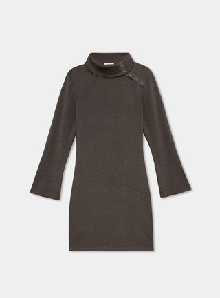  Laagam Anouk Grey Short Dress