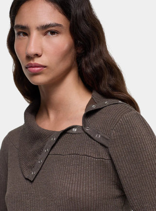  Laagam Anouk Grey Short Dress