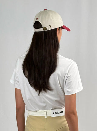  Laagam Bicolor Embroidered Logo Cap