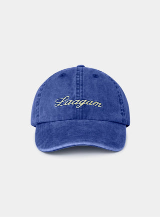  Laagam Blue Embroidered Logo Cap