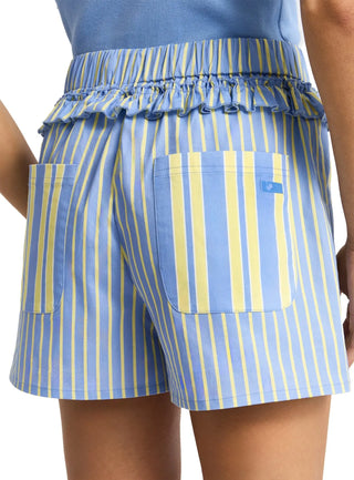  Laagam Caos Blue Poplin Boxer Pants