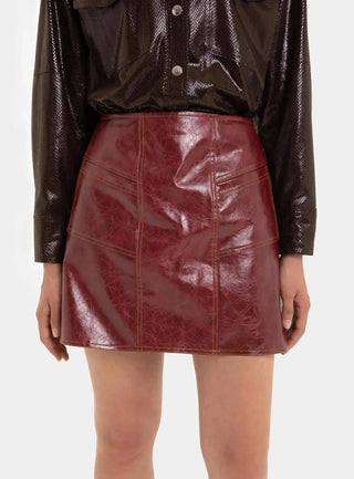 Laagam Frankie Burgundy Skirt