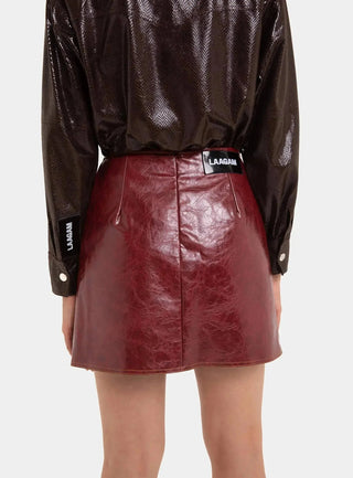  Laagam Frankie Burgundy Skirt