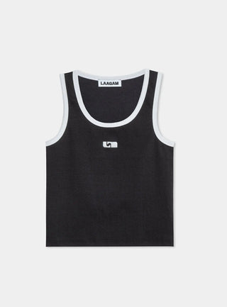  Laagam Kelsi Black Tank Top