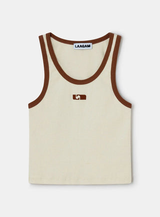  Laagam Kelsi Ecru Tank Top