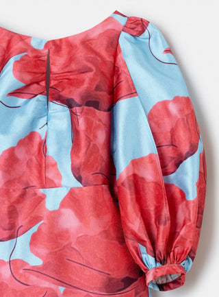  Laagam Liza Fleur Poppy Dress