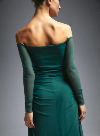  Laagam Naomi Green Tulle Dress