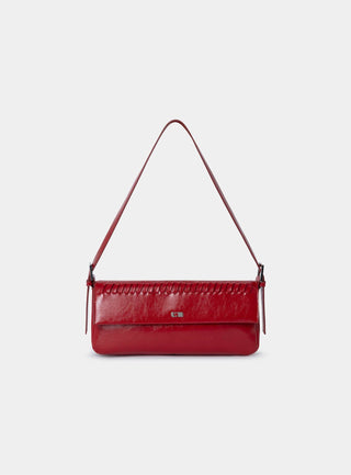  Laagam Miranda Red Braided Bag