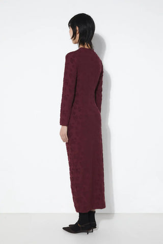  Rita Row Barbara Burgundy Dress