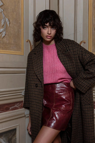  Rita Row Cedar Checkered Coat