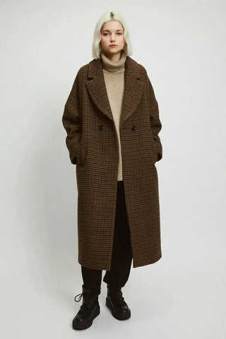  Rita Row Cedar Checkered Coat