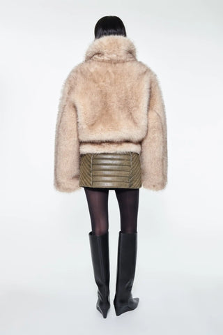  Stand Studio Lena Fur Jacket