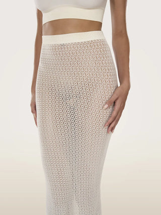  Wolford Daisy Net Skirt