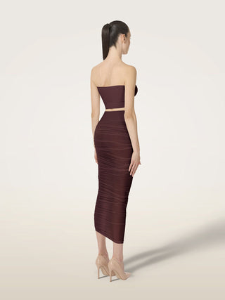  Wolford Sheer Drape Skirt